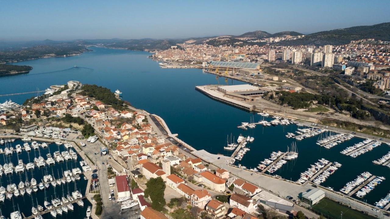 Luxury Apartment Vista Del Mare Sibenik Exterior photo